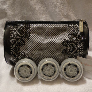 3 CLARISONIC Normal Brush Heads in Bag